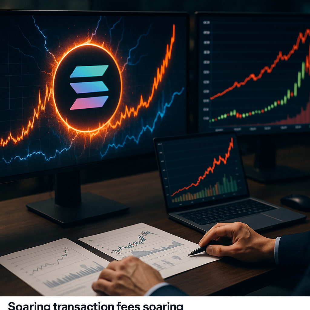 Solana Fees Surge as Inflation Cuts Transform Ecosystem