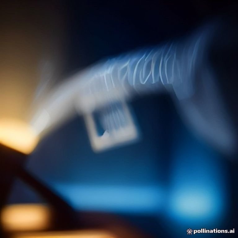 a courtroom gavel striking sparks of electric blue energy over a digital ledger