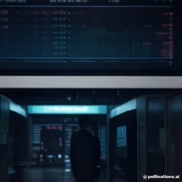 A bustling trading floor with screens displaying cryptocurrency prices and graphs showing upward trends, emphasizing the dynamic nature of c