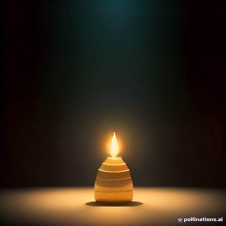 A glowing golden bitcoin rocketing through a neon-lit canyon of price candles