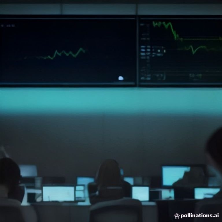a busy crypto trading desk with screens displaying various digital asset charts and traders engaged in analysis, highlighting the urgency of