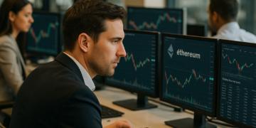Ethereum Whale Transactions Surge Over M as Price Hits .6K