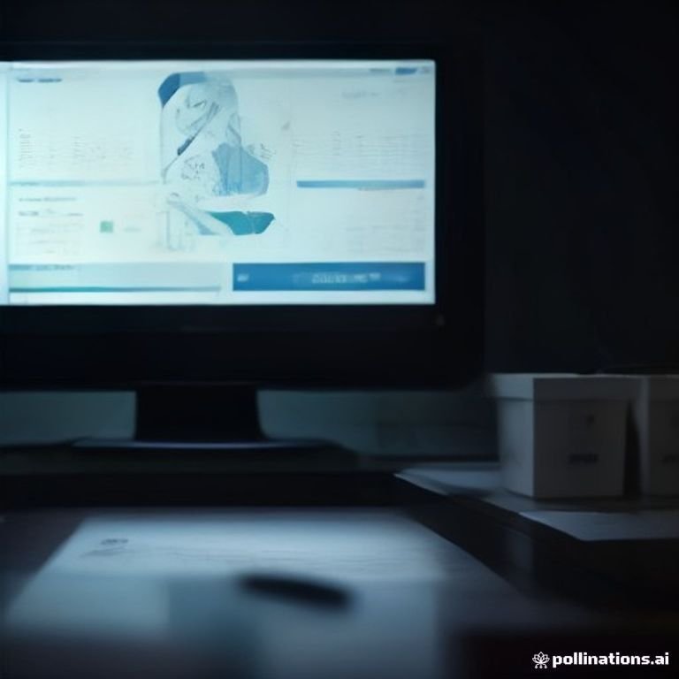 A dynamic trading desk scene showcasing vibrant digital screens displaying blockchain technology and financial data alongside printed charts