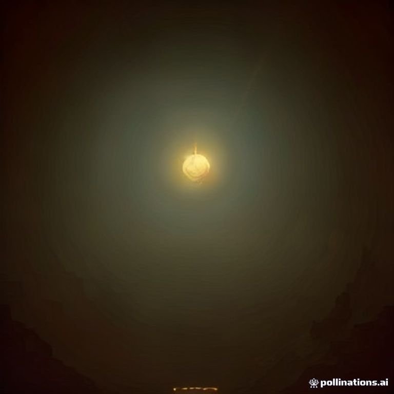 A glowing golden bitcoin rocketing through a neon-lit canyon of price candles