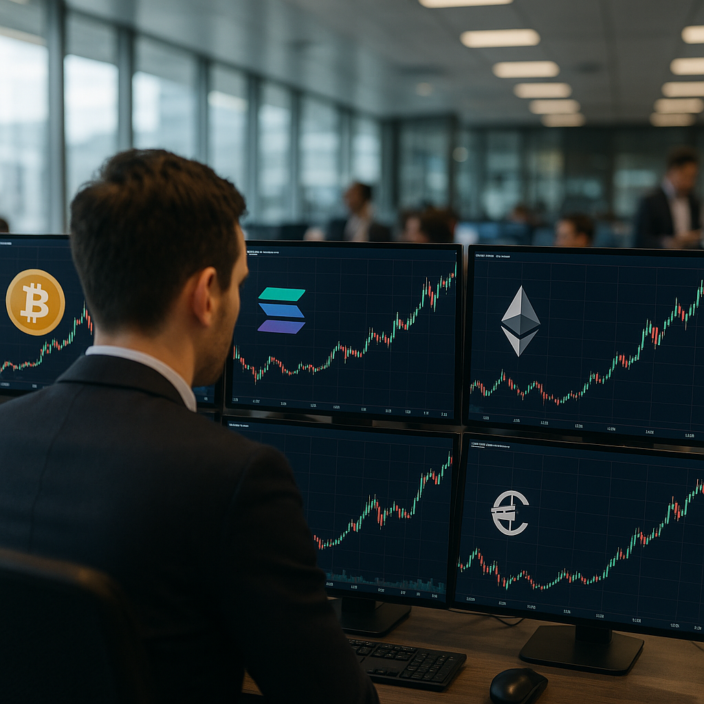 Crypto Funds See .55B Inflows: Solana and Ethereum Surge Ahead