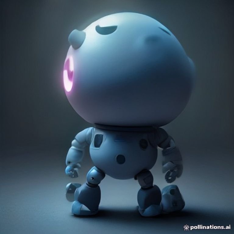 A whimsical robot struggling with numerous web design templates scattered around.